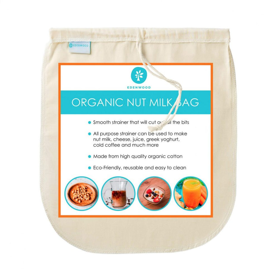 The Benefits of our New Organic Nut Milk Bags
