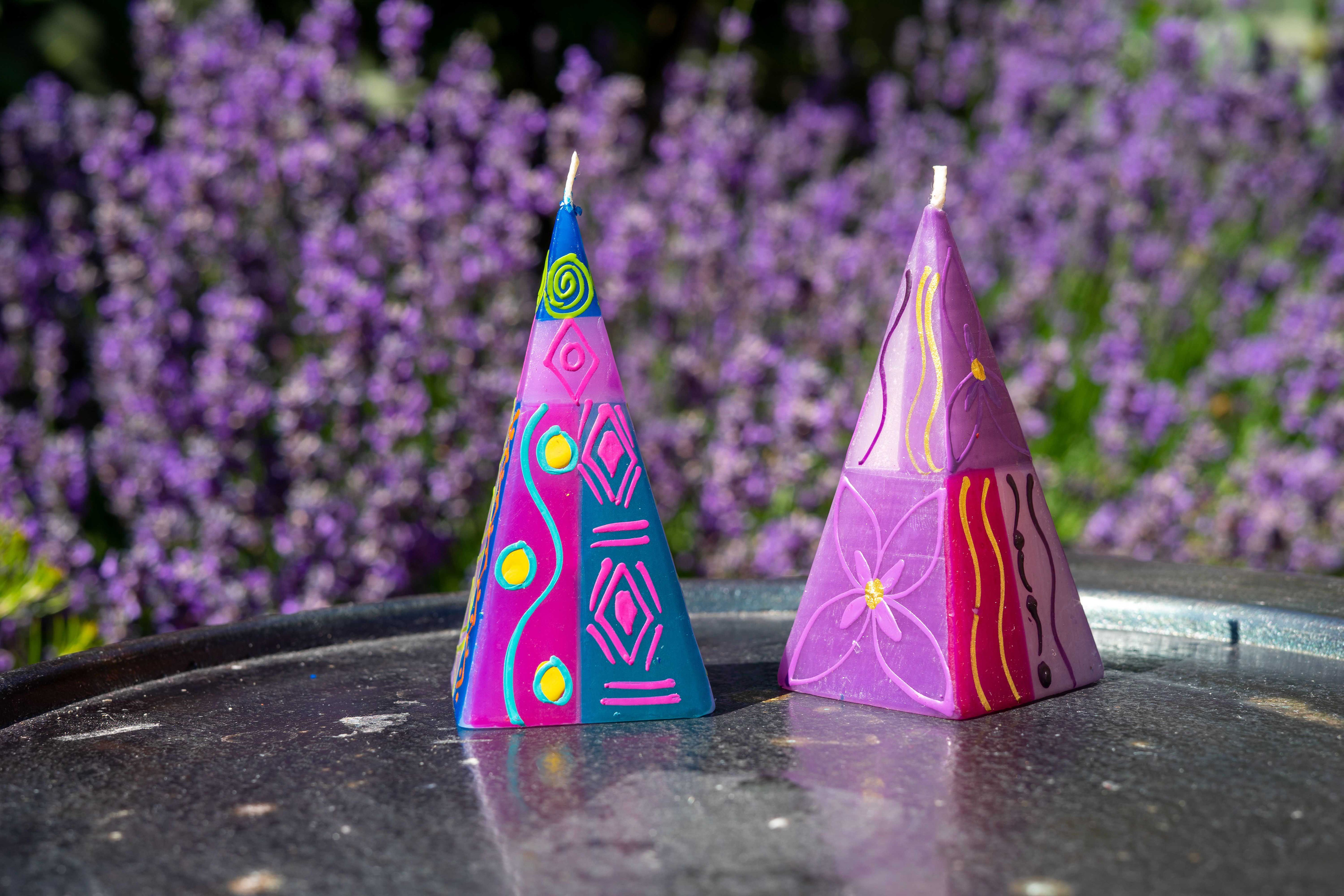 Hand Painted Candles