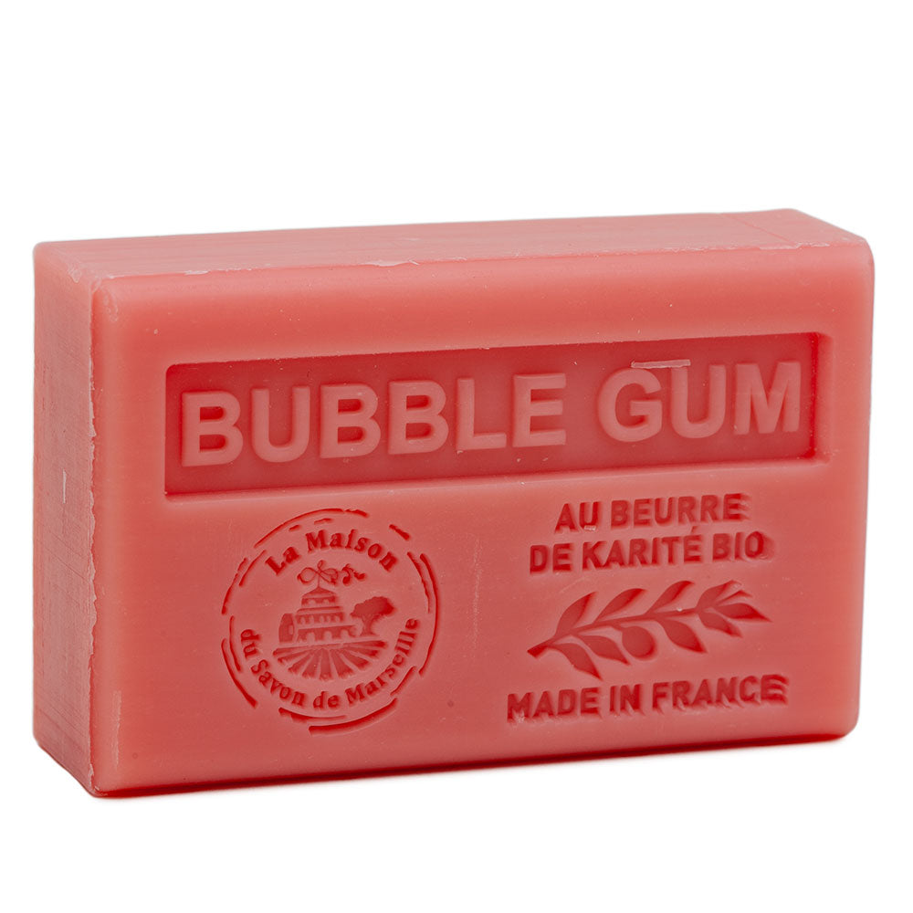 French Soap with Shea Butter, Bubble Gum Fragrance, 125g