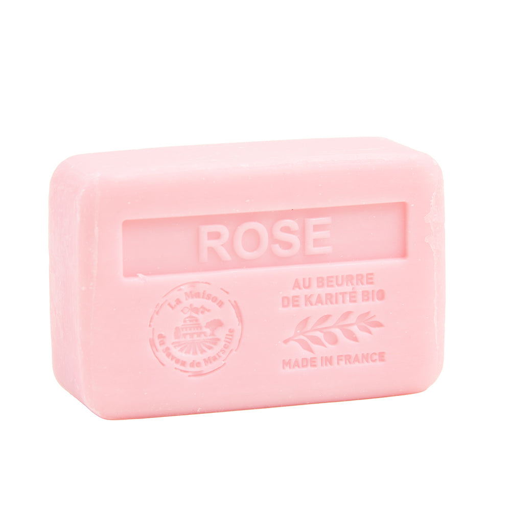 French Soap with Shea Butter, Rose Fragrance, 250g
