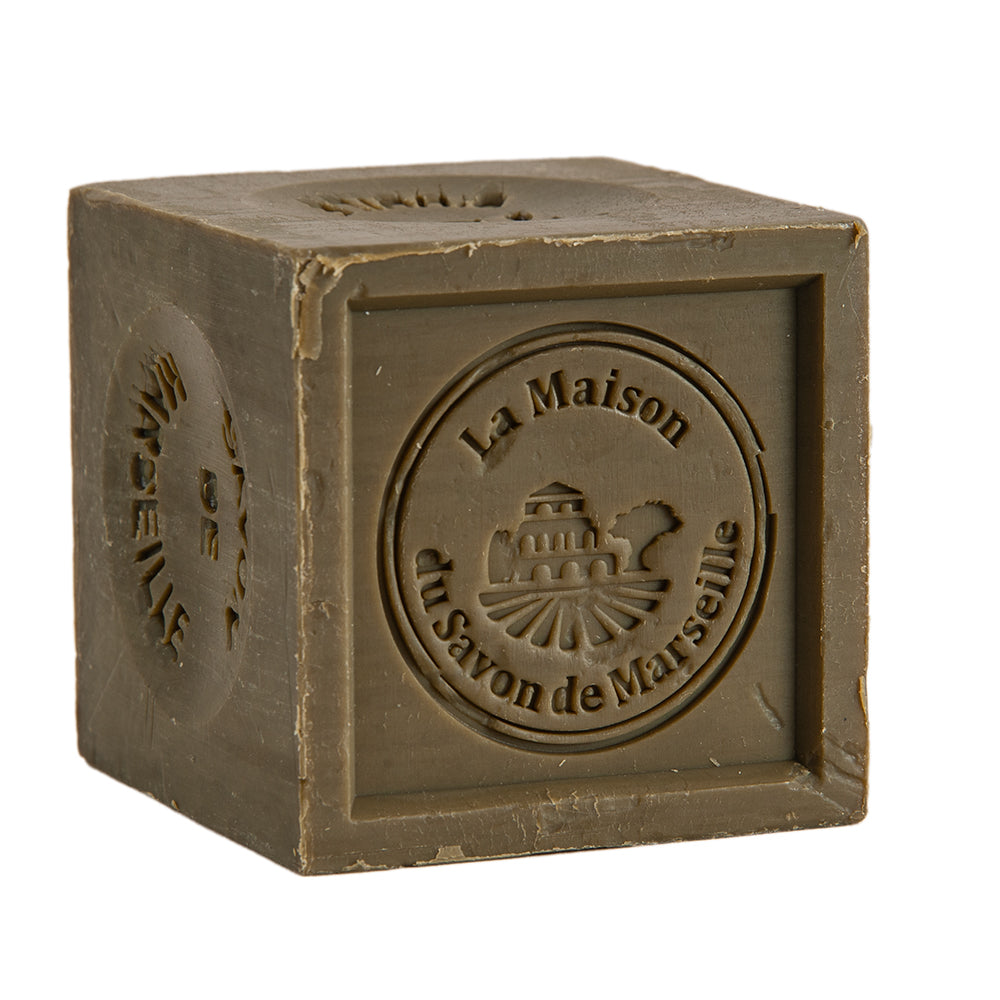 French Olive Soap Cube, 72% Olive Oil, 600g Cube