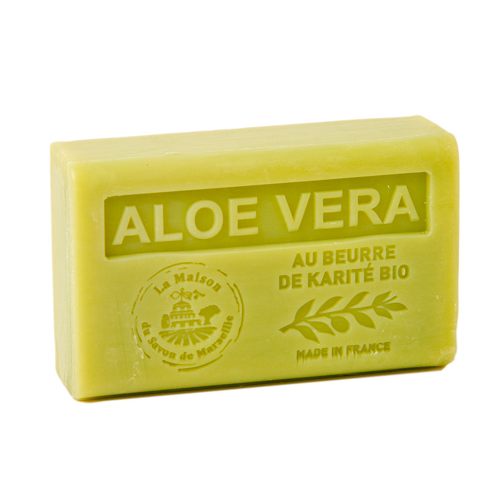 French Soap with Shea Butter, Aloe Vera Fragrance, 125g