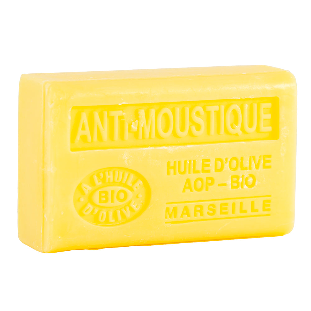 French Olive Oil Soap with Shea Butter, Citronella Fragrance, 125g