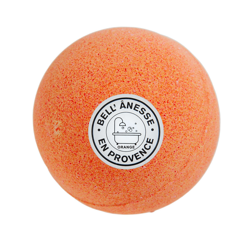 Natural Fizzy Bubble Bath Bomb , Orange Fragrance , 180g