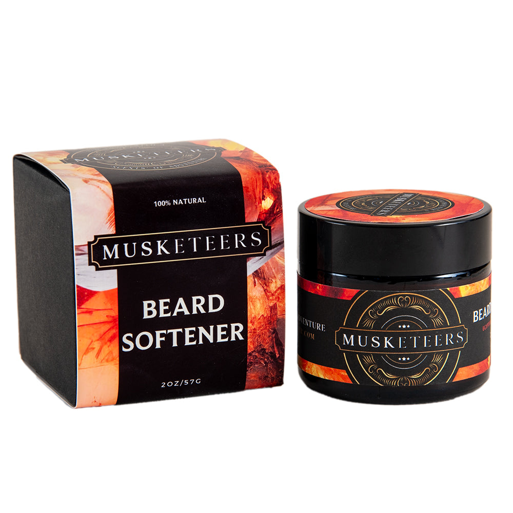 Men's Grooming, Natural Beard Softener, Egyptian Amber Fragrance, 57g
