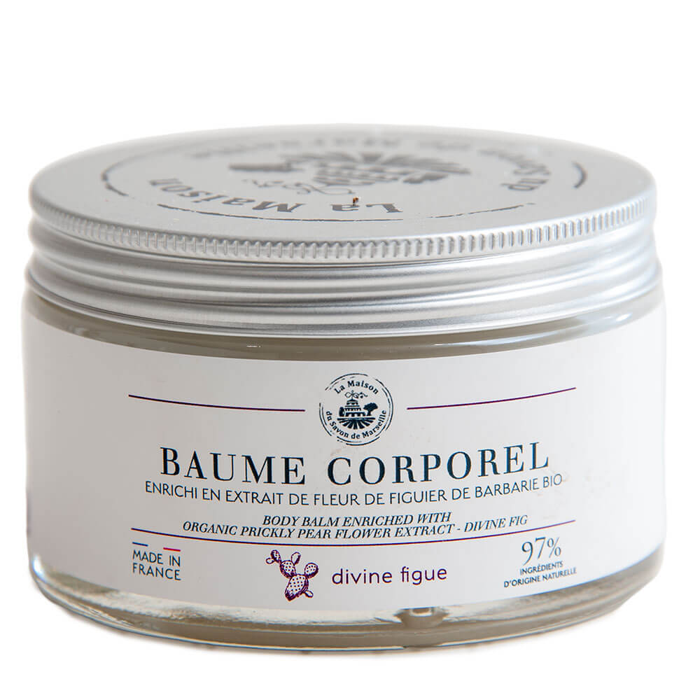 French Body Balm, Prickly Pear Extract and Shea Butter, Fig Fragrance, 200ml