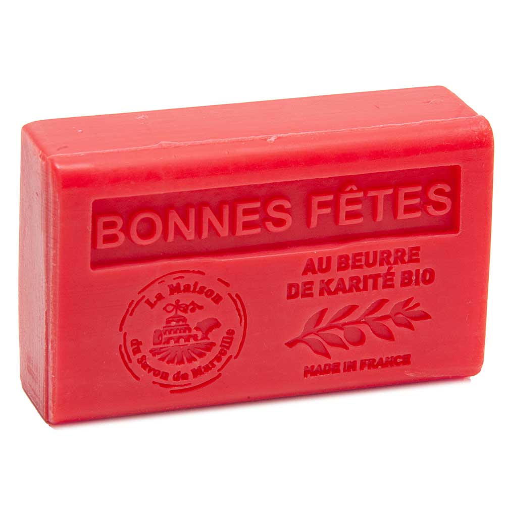 French Soap with Shea Butter, Gingerbread (Bonnes Fetes) Fragrance, 125g