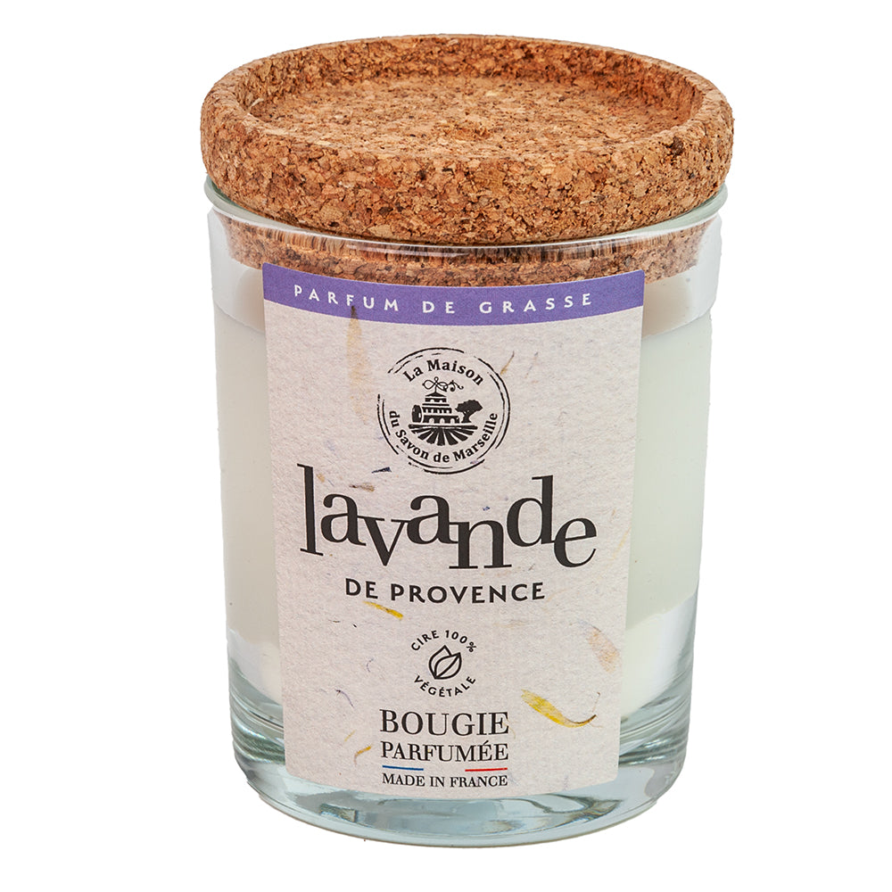 French Scented Candle, Lavender Fragrance, 180g