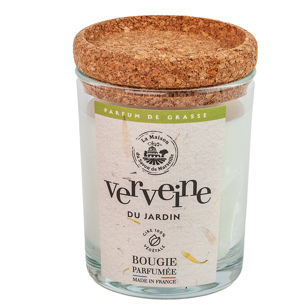 French Scented Candle, Verbena Fragrance, 180g