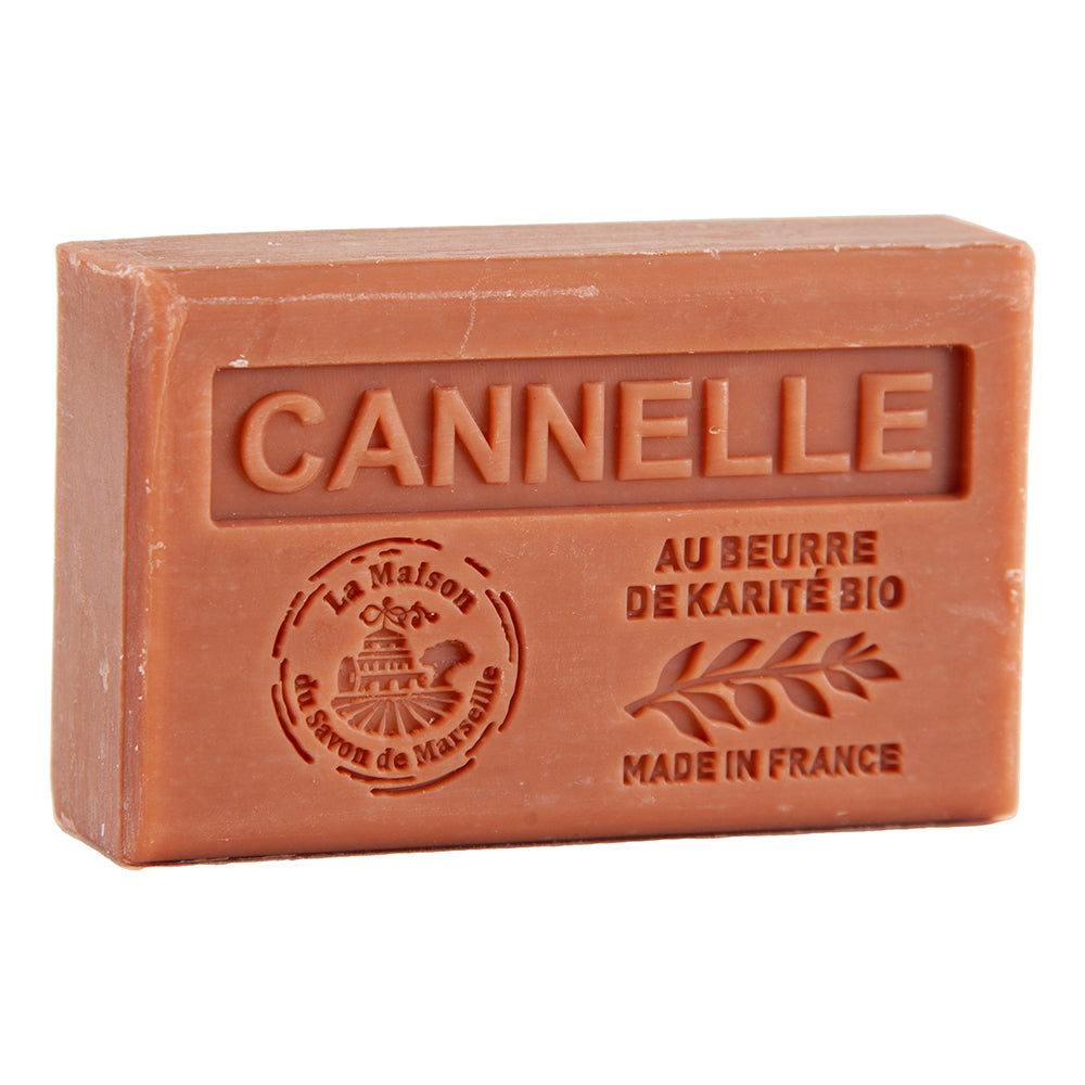 French Soap with Shea Butter, Cinnamon Fragrance, 125g