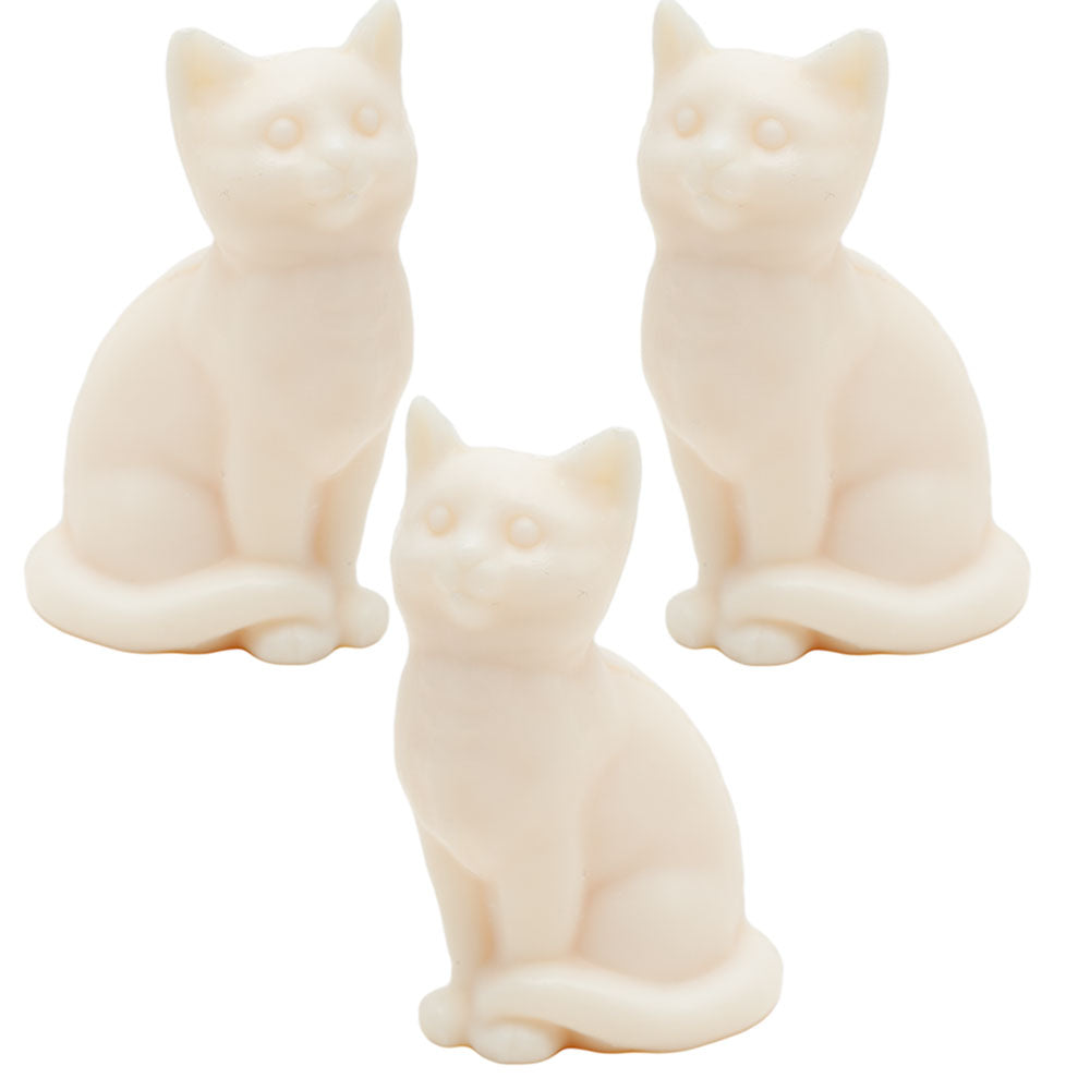 French Cat Shaped Soap, Sweet Almond Fragrance, 20g