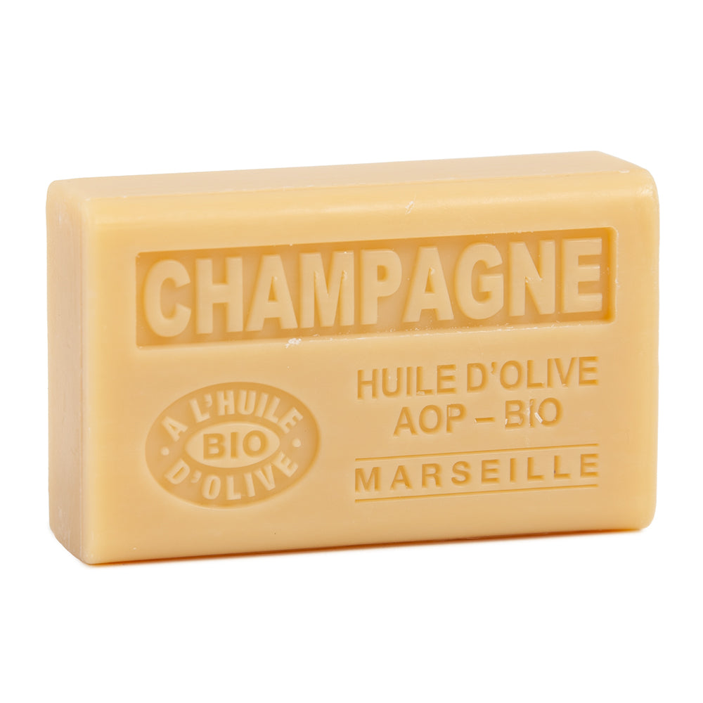 French Olive Oil Soap with Shea Butter, Champagne Fragrance, 125g