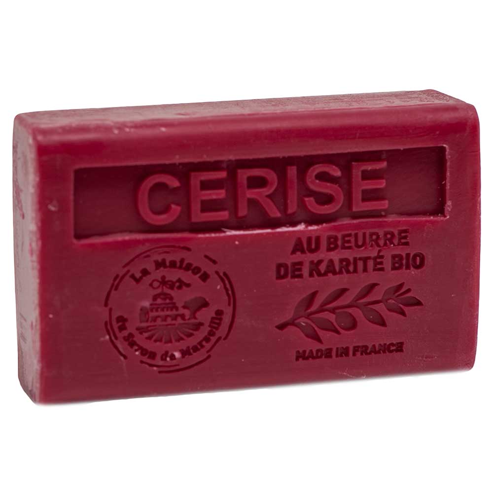 French Soap with Shea Butter, Cherry Fragrance, 125g
