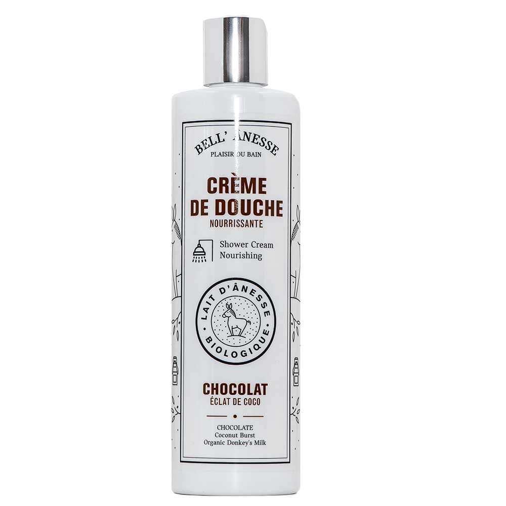 French Shower Cream, Donkey Milk, Chocolate Fragrance, 400ml