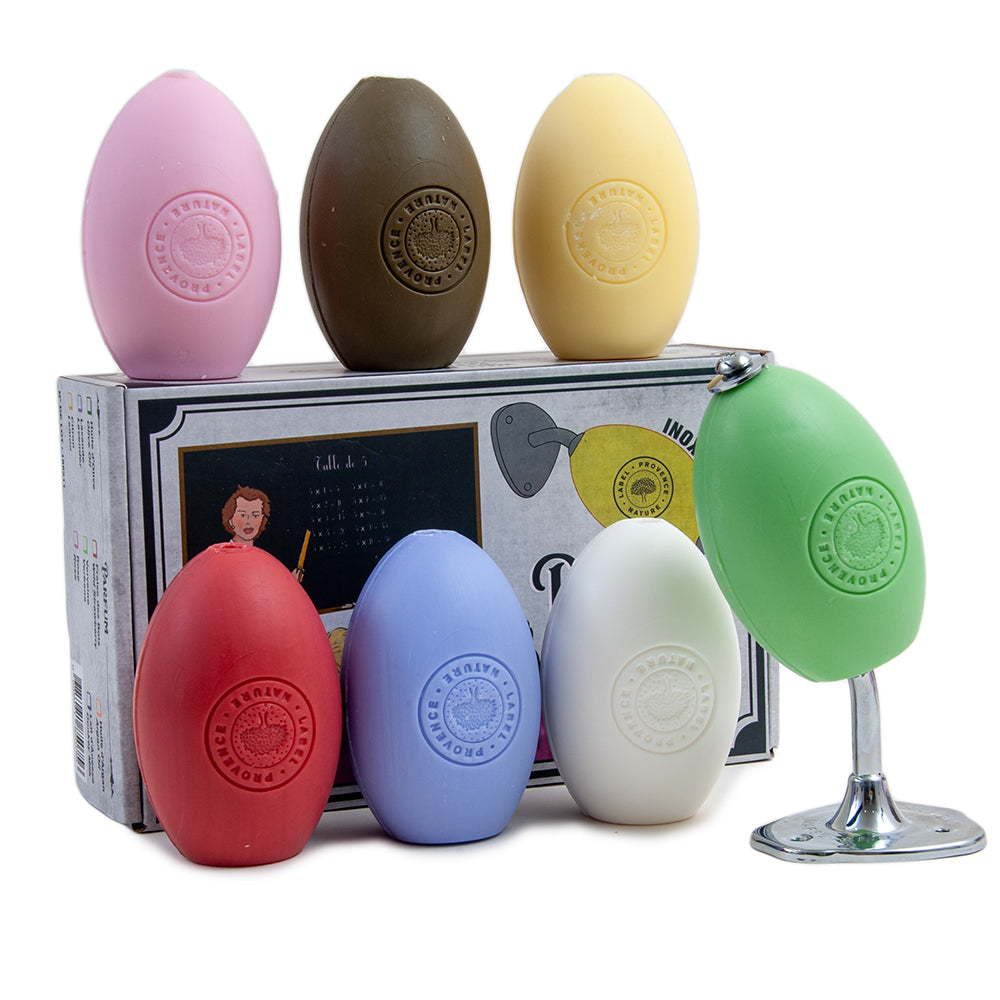 Wall Rotating Chrome Soap Holder, with 270g Donkey Milk Soap