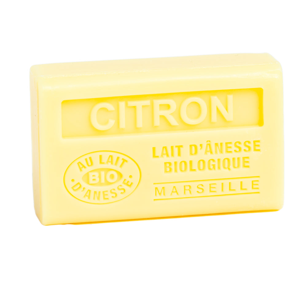 French Soap with Donkey Milk, Lemon Fragrance, 60g
