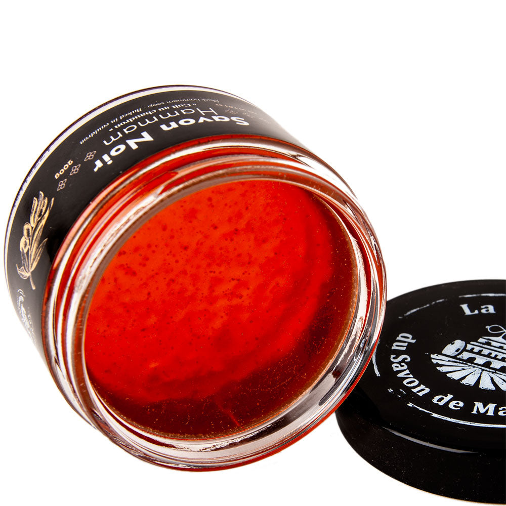 French Hammam Black Soap Body Scrub, 200g