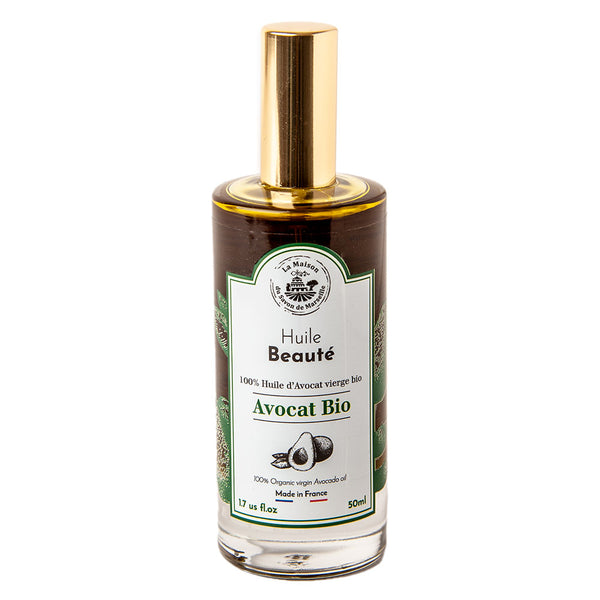 Organic Avocado Oil for Body and Hair, 50ml
