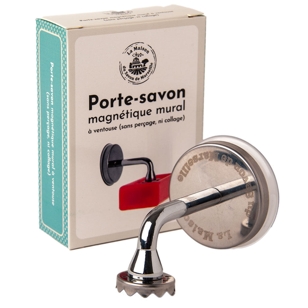 French Chrome Magnetic Soap Holder, 15cm
