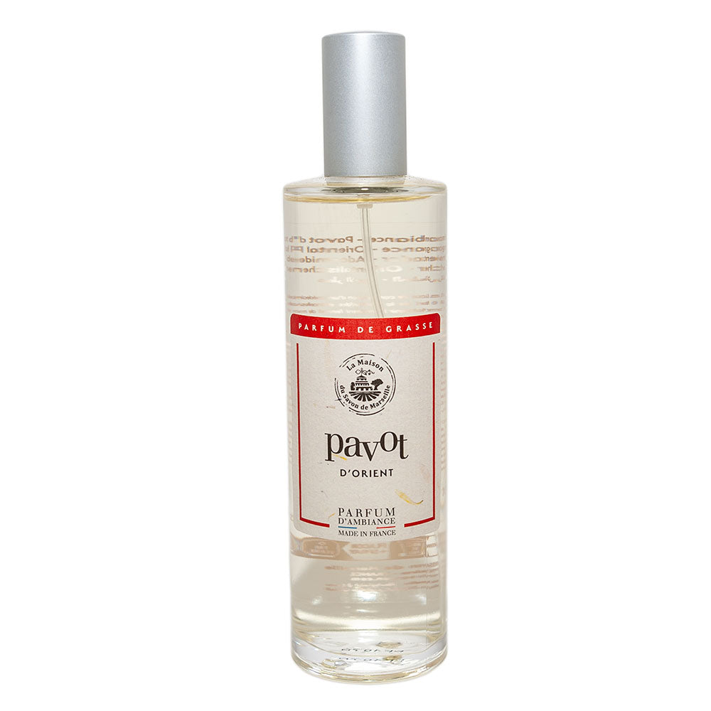 French Luxury Room Spray, Oriental Poppy Fragrance, 100ml