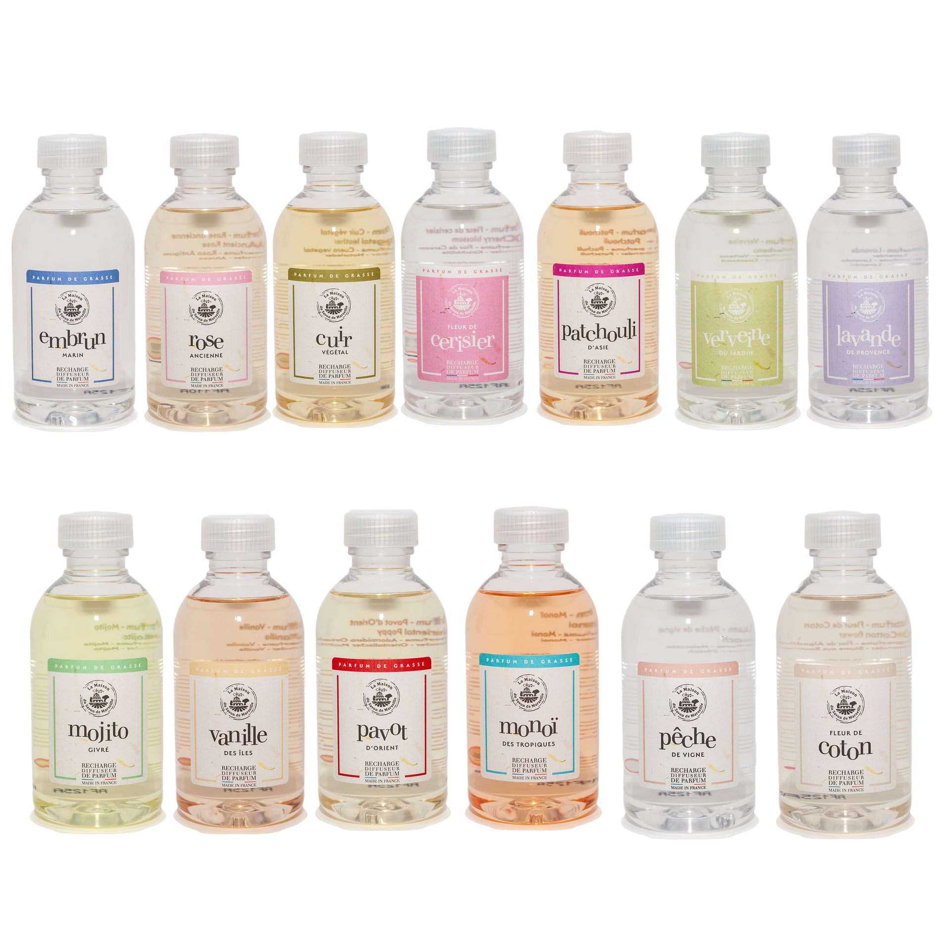 French Reed Diffuser Refill, Vanilla Fragrance, 200ml