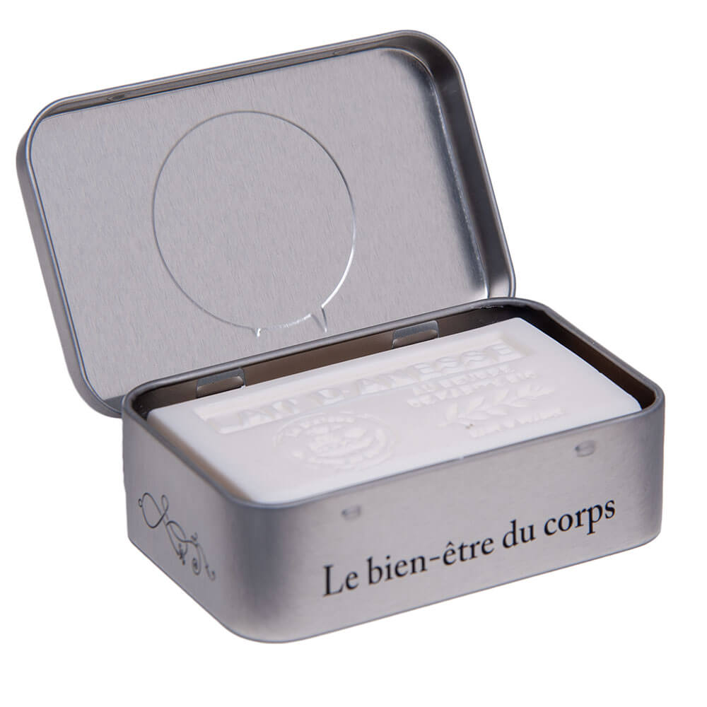 Donkey Soap Tin, French Shea Butter Soap, Donkey Milk Fragrance, 125g
