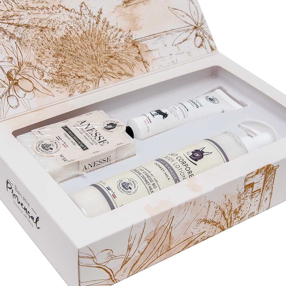 French Body Gift Set, Donkey Milk, Donkey Milk Fragrance