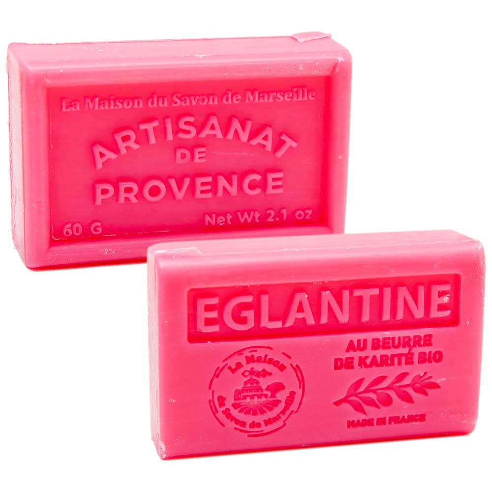 French Soap with Shea Butter, Eglantine Fragrance, 60g