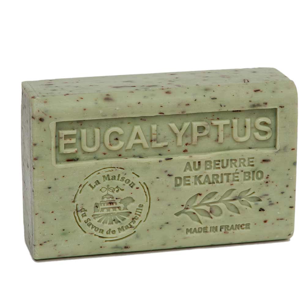 French Soap with Shea Butter, Eucalyptus Fragrance, 125g
