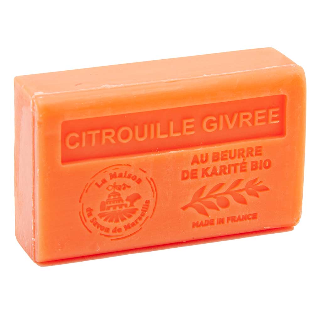 French Soap with Shea Butter, Frosted Pumpkin Fragrance, 125g