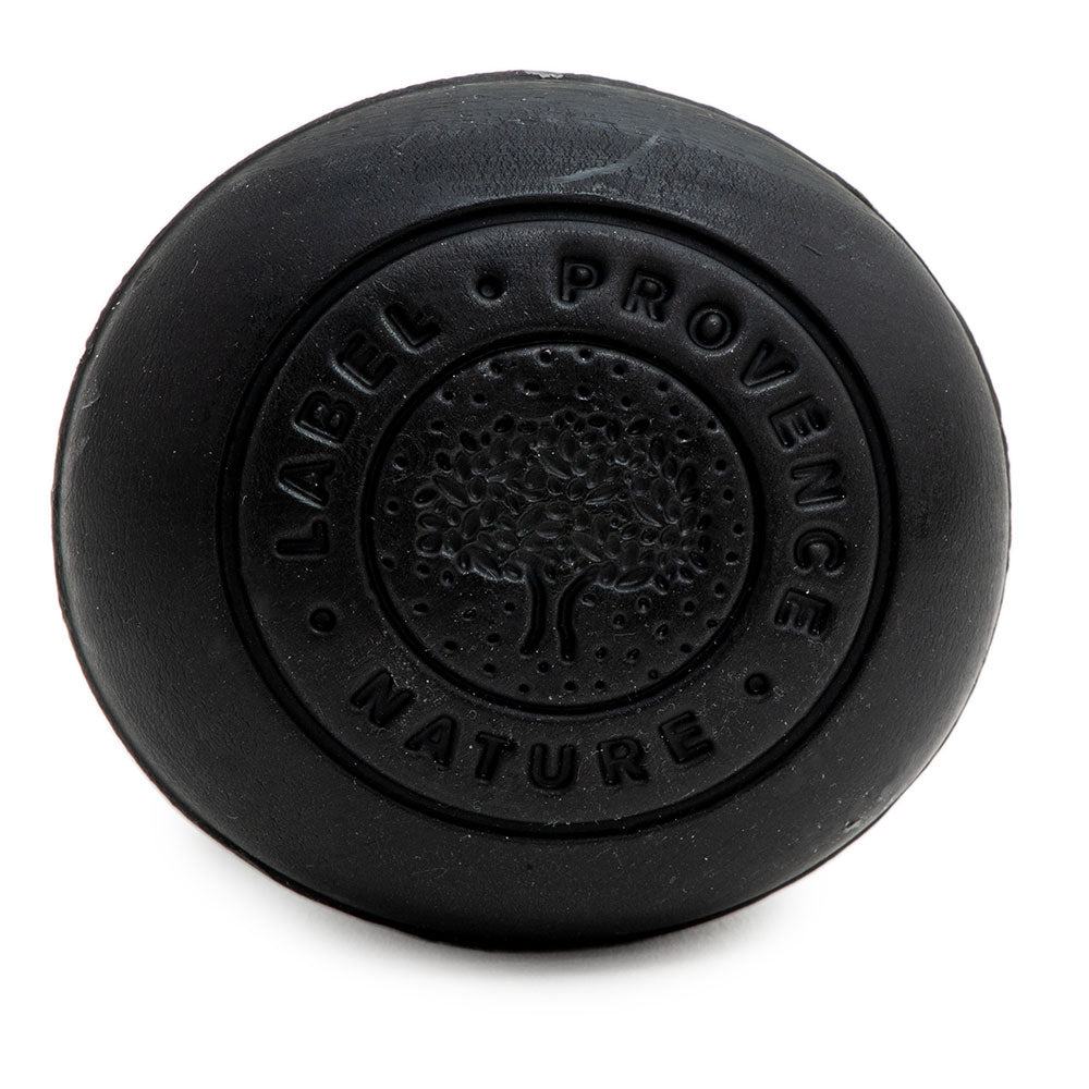 French Pebble Soap, Body and Face Mask, Charcoal, Donkey Milk Fragrance, 110g