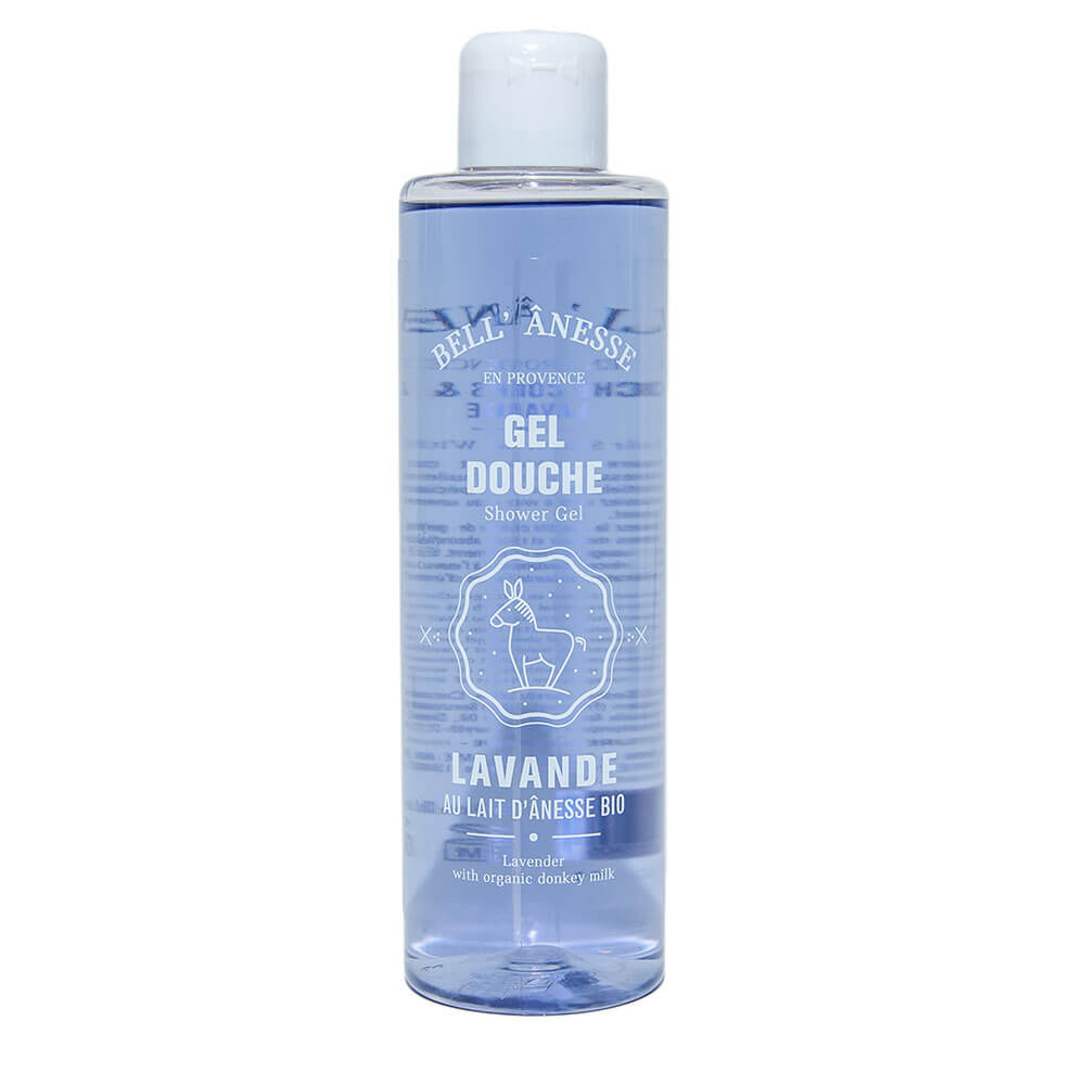 French Shower Gel With Donkey Milk, Lavender Fragrance, 250ml