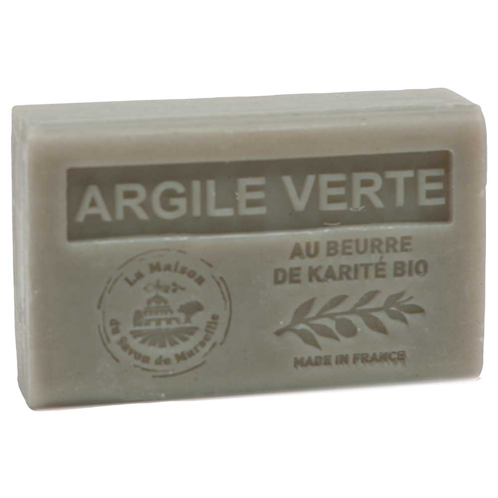 French Soap with Shea Butter, Green Clay Fragrance, 125g