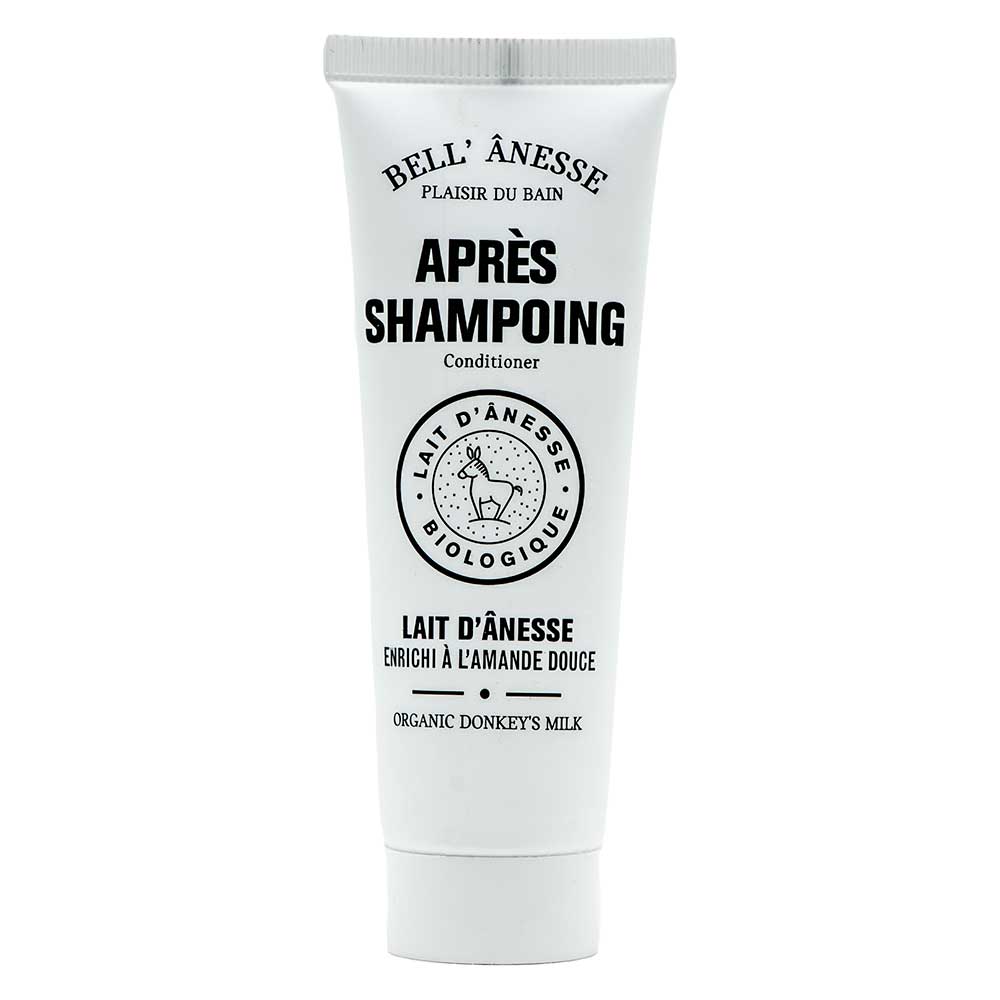 Travel Size Conditioner with Donkey Milk, Enriched with Sweet Almond, 30ml