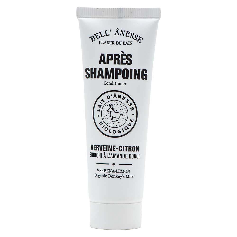 Travel Size Conditioner with Donkey Milk, Lemon Verbena Fragrance, 30ml