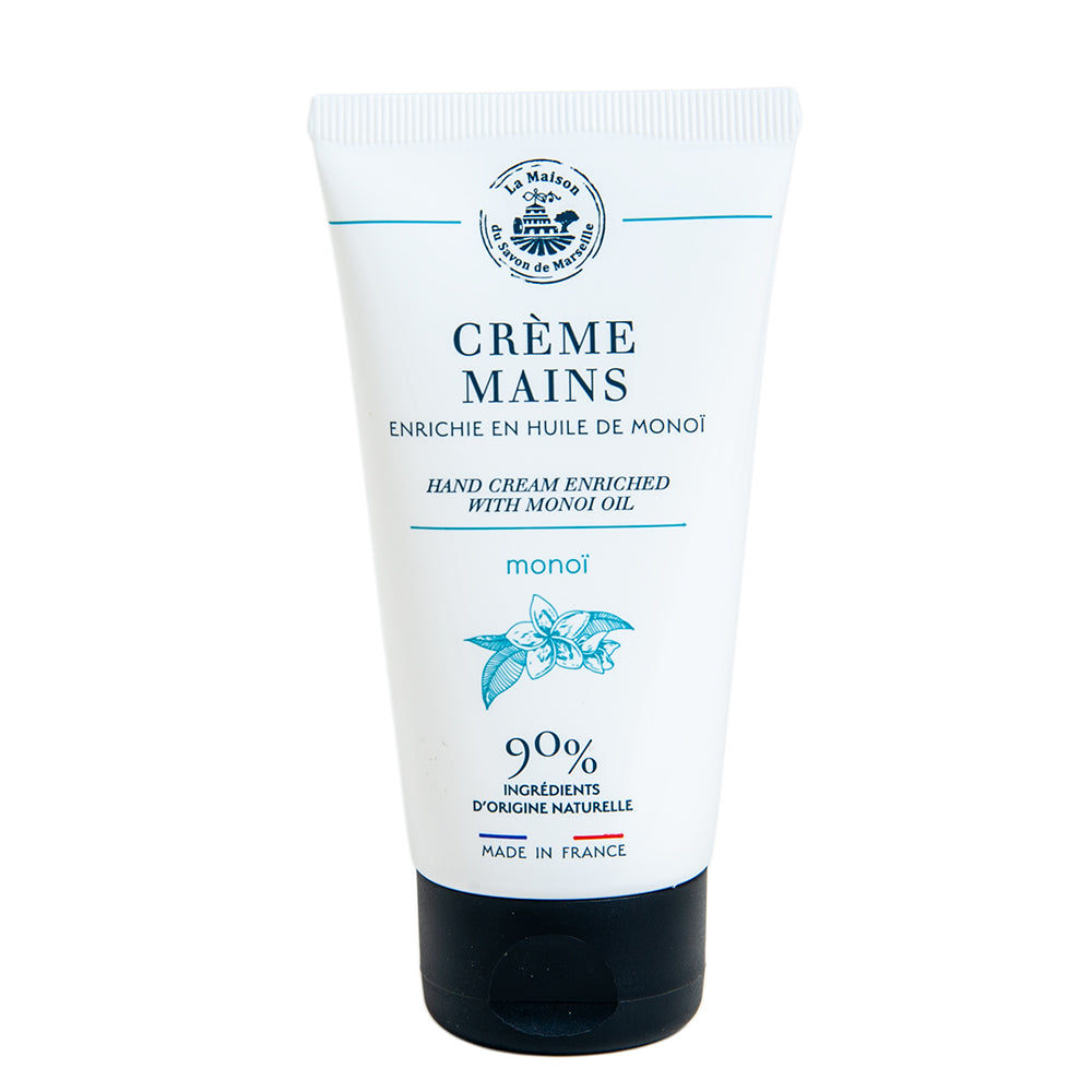 French Hand Cream, Shea Butter and Monoi Oil, Monoi Fragrance, 75ml