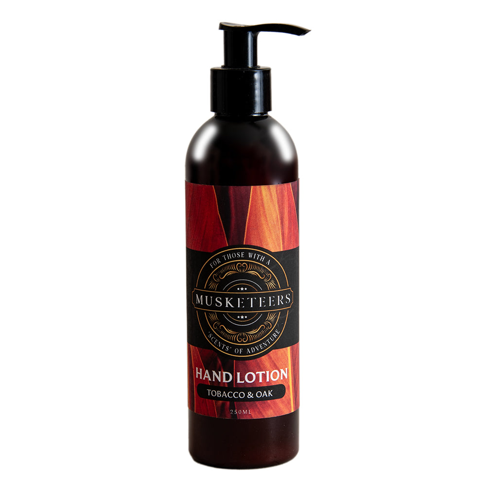 Hand Cream Enriched with Sweet Almond Oil, Cuban Tobacco & Oak, 250ml