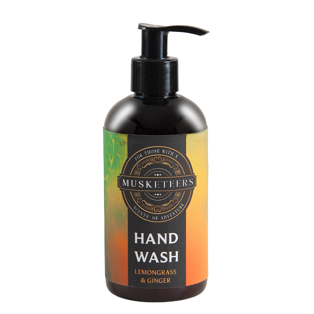 Hand Wash Enriched with Castor Oil, Lemongrass & Ginger Fragrance, 250ml