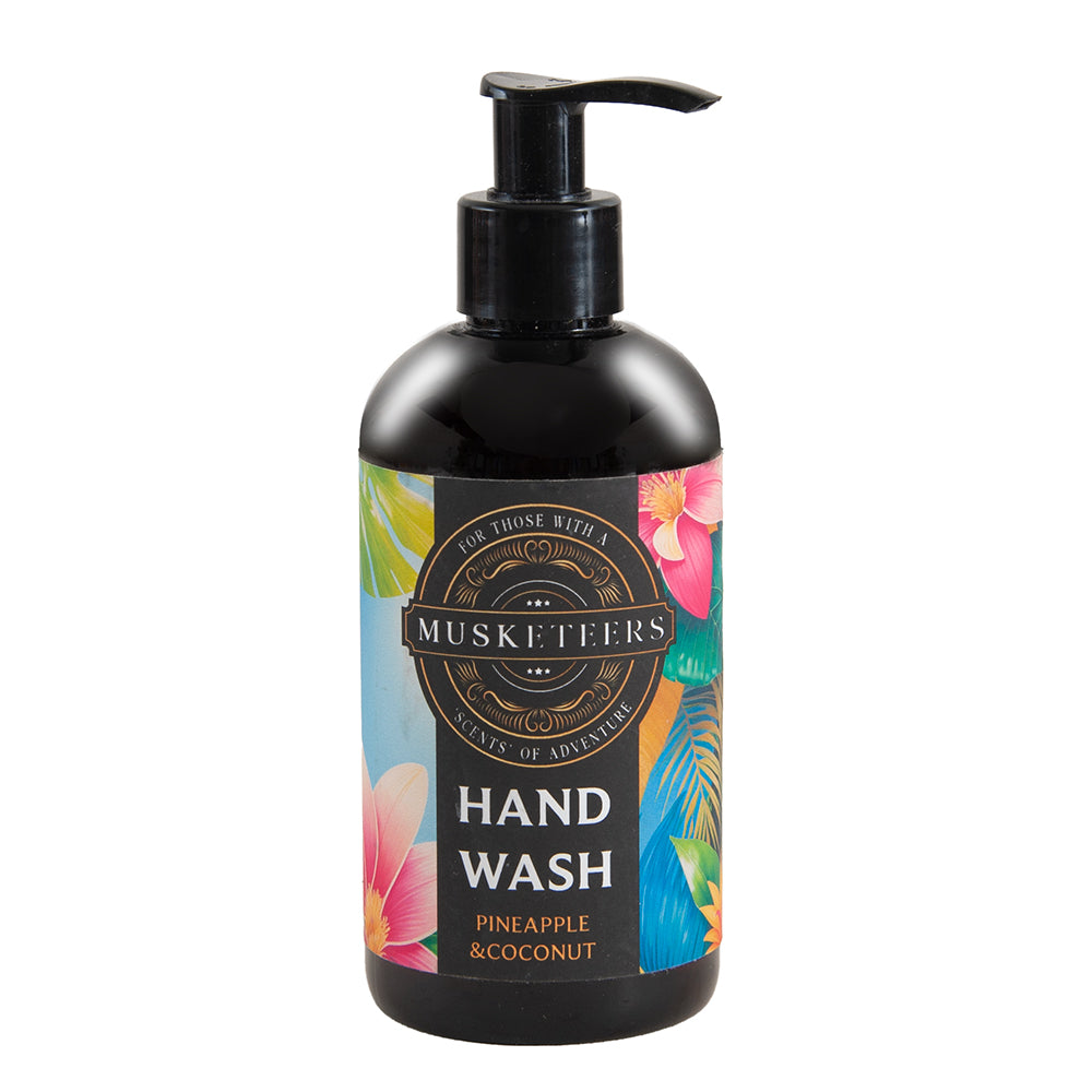 Hand Wash Enriched with Castor Oil, Pineapple & Coconut Fragrance, 250ml