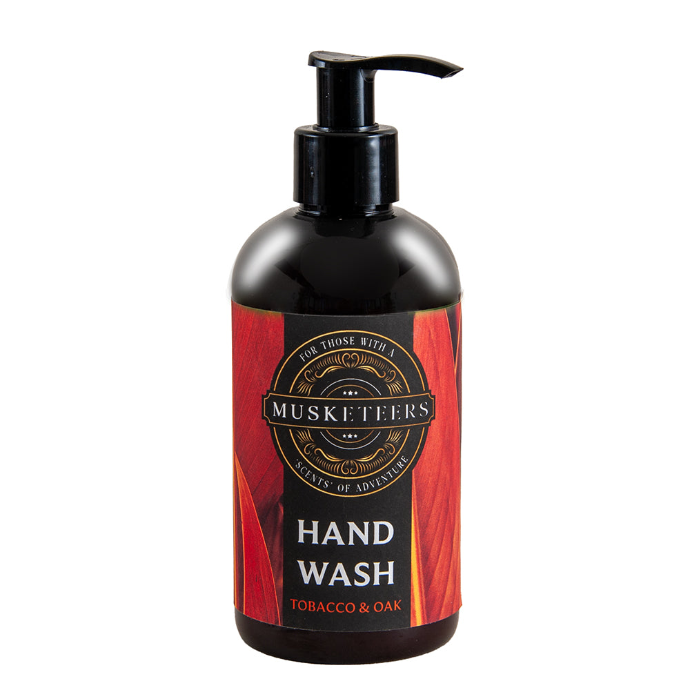 Hand Wash Enriched with Castor Oil, Cuban Tobacco & Oak Fragrance, 250ml