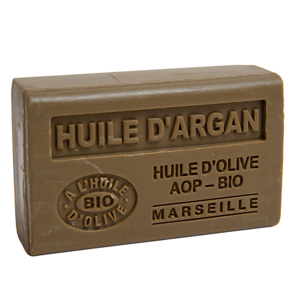French Olive Oil Soap with Shea Butter, Argan Oil Fragrance, 125g