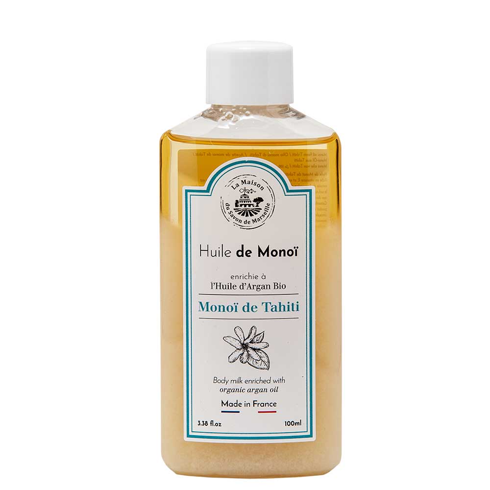 Monoi Massage Oil with Argan Oil and Vitamin E, 100ml