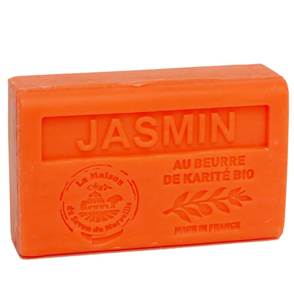 French Soap with Shea Butter, Jasmine Fragrance, 125g