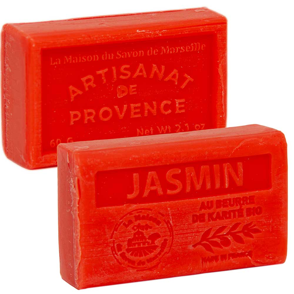 French Soap with Shea Butter, Jasmine Fragrance, 60g