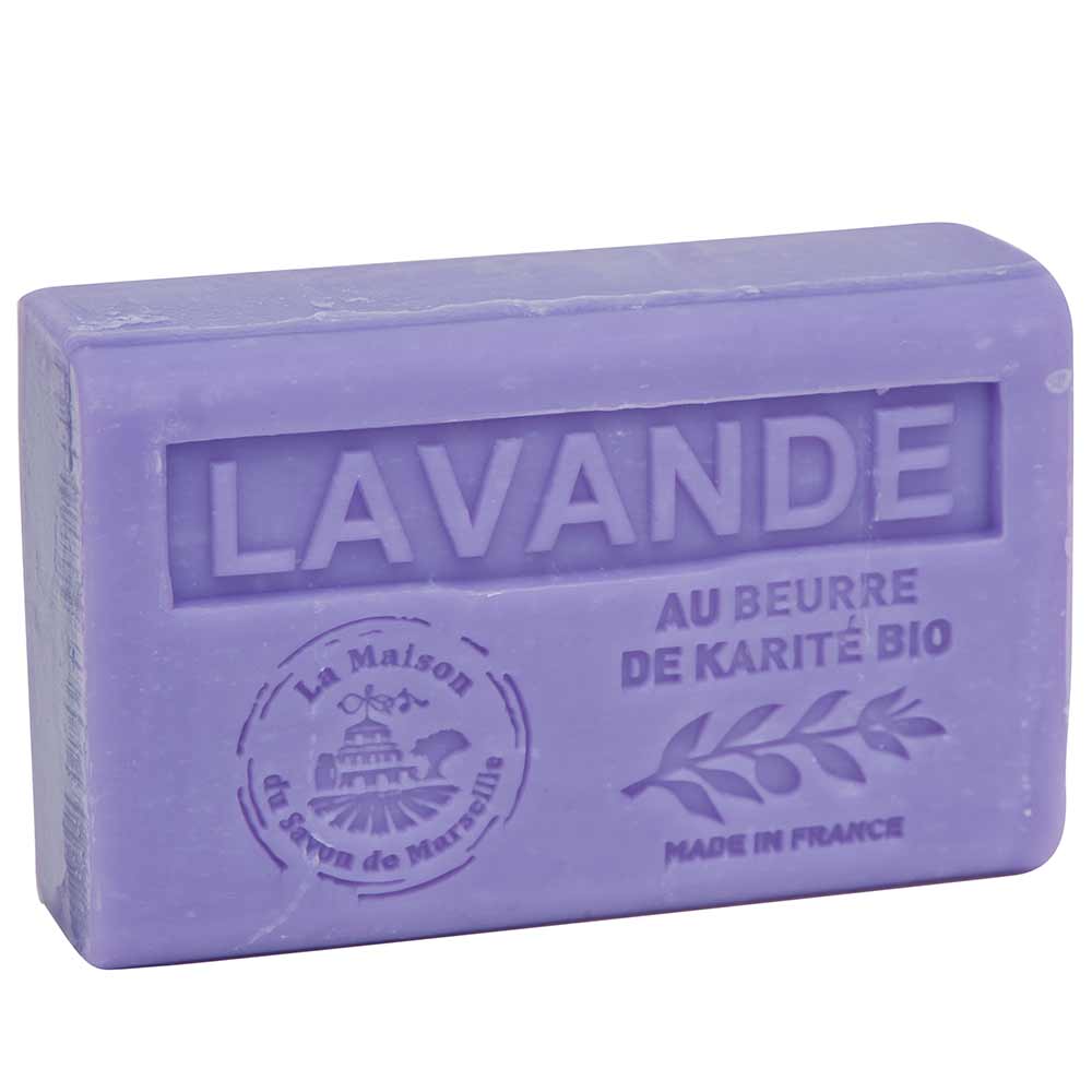 French Soap with Shea Butter, Lavender Fragrance, 125g