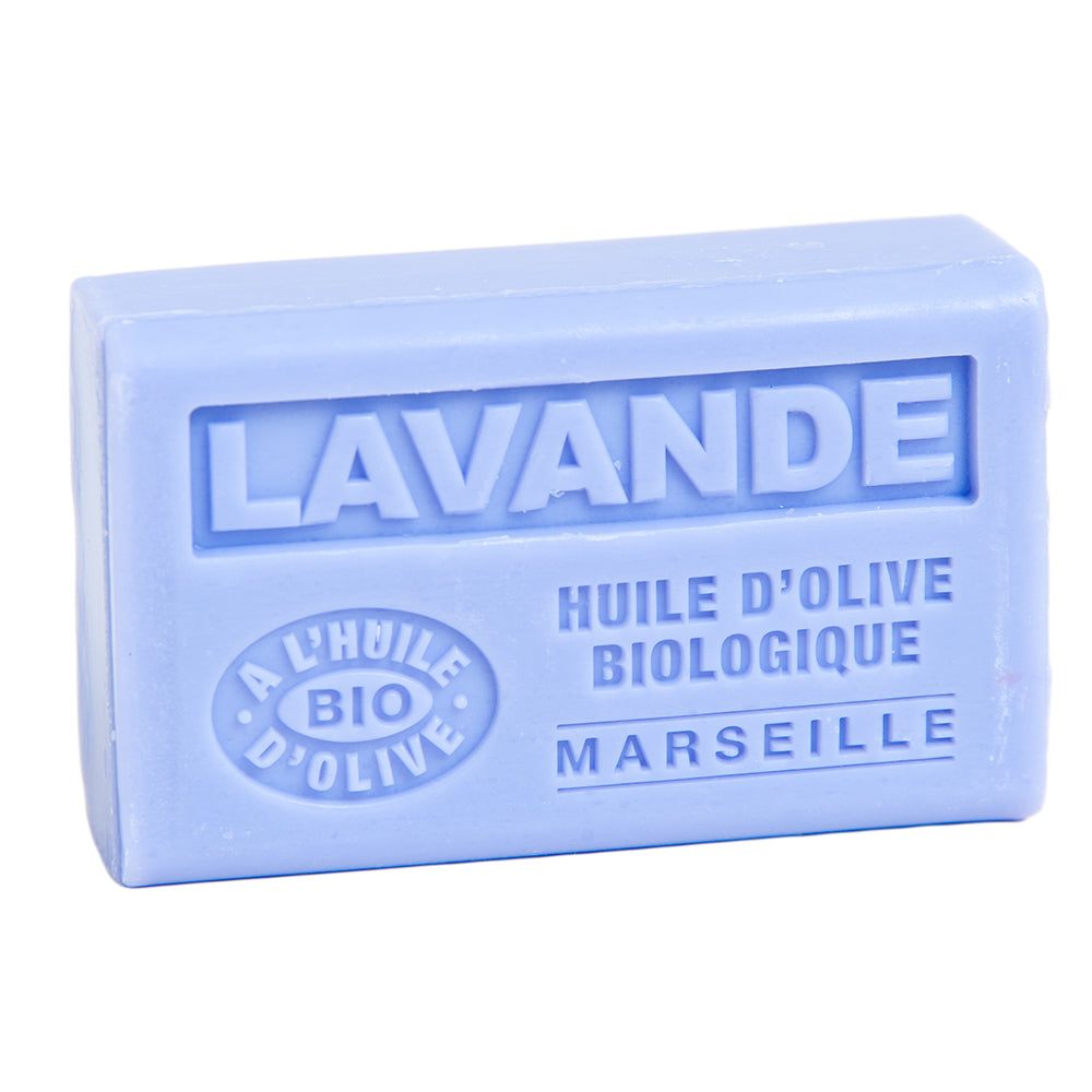 French Olive Oil Soap with Shea Butter, Lavender Fragrance, 125g