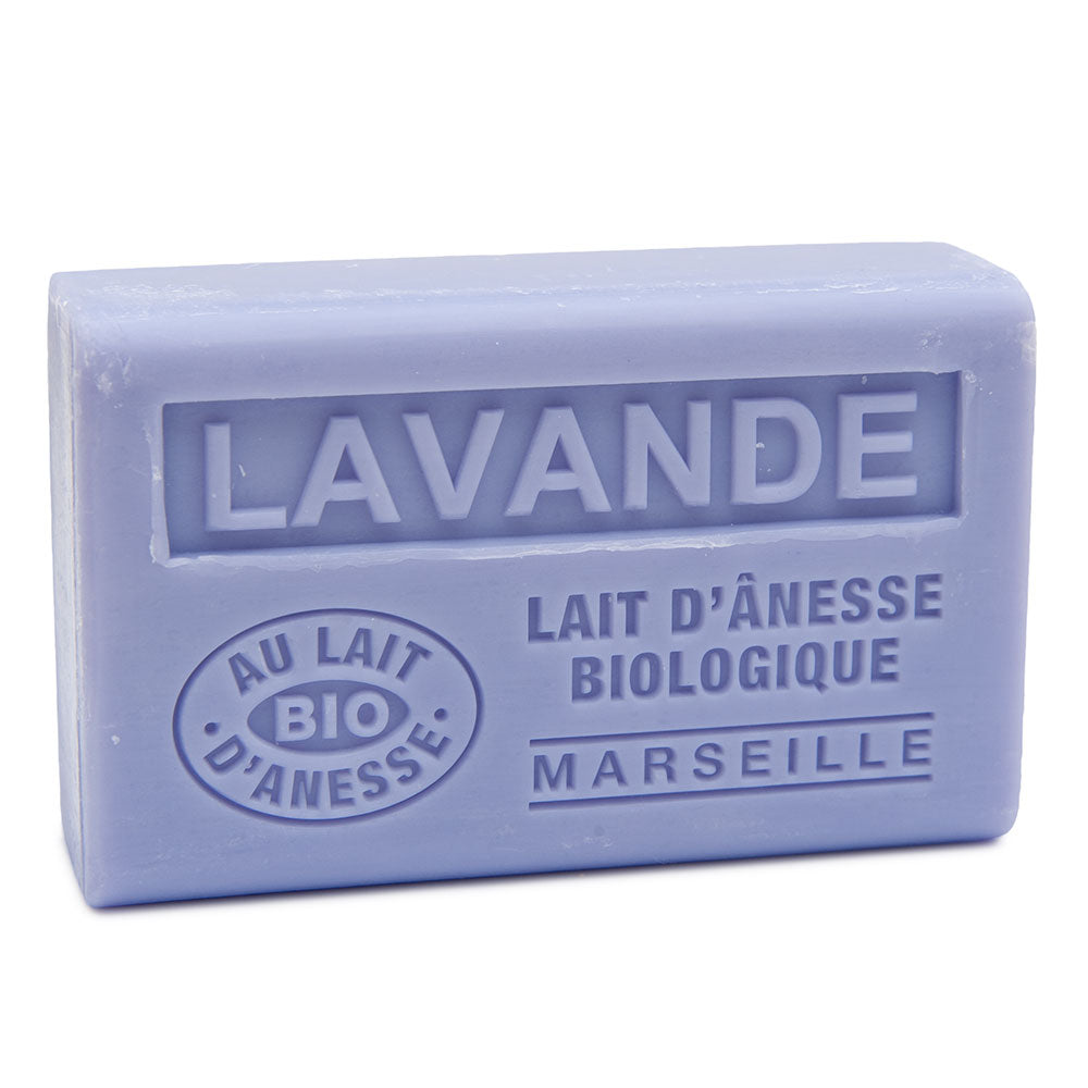 French Soap with Donkey Milk, Lavender Fragrance, 125g
