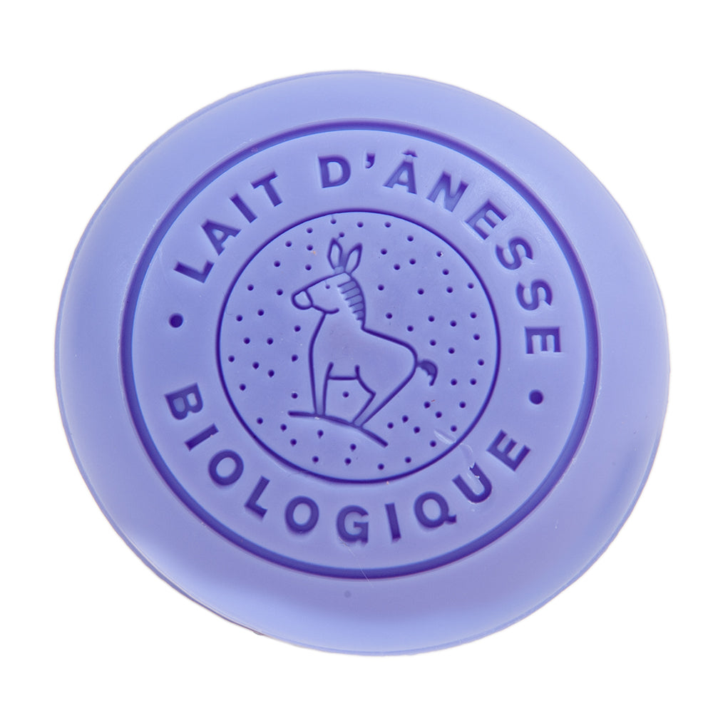 French Pebble Soap, Organic Donkey Milk, Lavender Fragrance, 55g
