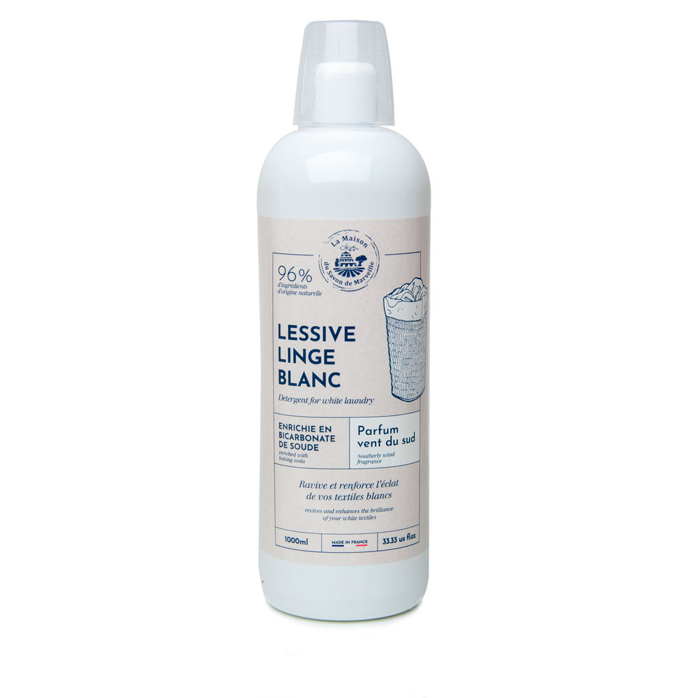 French Detergent for White laundry, Southernly Wind Fragrance, 1 Litre