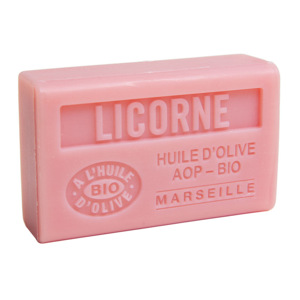 French Olive Oil Soap with Shea Butter, Unicorn (Licorne) Fragrance, 125g